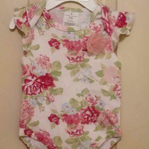 Laura Ashley Baby Floral Onesie